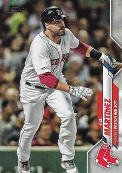 #269 J.D. Martinez - Boston Red Sox - 2020 Topps Baseball