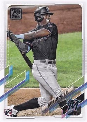 #269 Jesus Sanchez - Miami Marlins - 2021 Topps Baseball