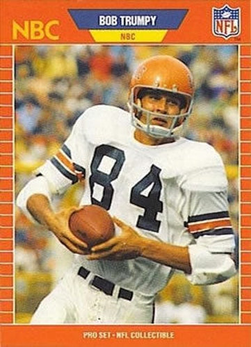 #26 Bob Trumpy - Cincinnati Bengals - 1989 Pro Set Football - Announcers