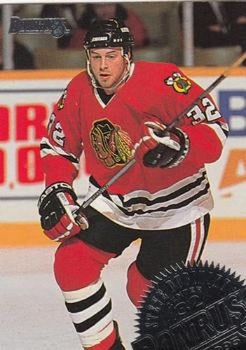 #26 Steve Dubinsky - Chicago Blackhawks - 1994-95 Donruss Hockey