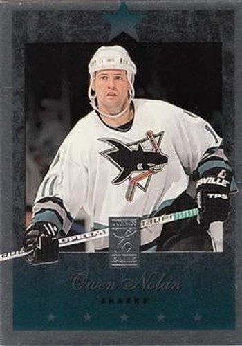 #26 Owen Nolan - San Jose Sharks - 1995-96 Donruss Elite Hockey
