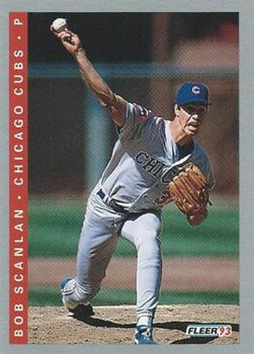 #26 Bob Scanlan - Chicago Cubs - 1993 Fleer Baseball