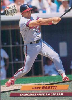 #26 Gary Gaetti - California Angels - 1992 Ultra Baseball