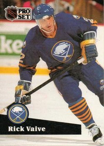 #26 Rick Vaive - 1991-92 Pro Set Hockey