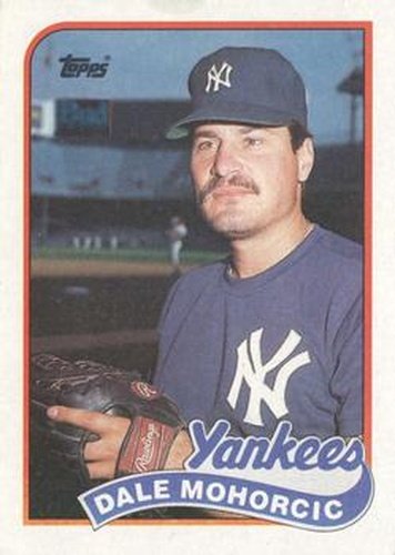 #26 Dale Mohorcic - New York Yankees - 1989 Topps Baseball