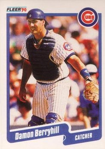 #26 Damon Berryhill - Chicago Cubs - 1990 Fleer USA Baseball
