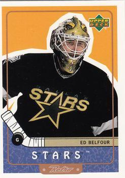 #26 Ed Belfour - Dallas Stars - 1999-00 Upper Deck Retro Hockey