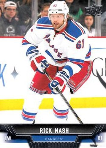 #26 Rick Nash - New York Rangers - 2013-14 Upper Deck Hockey