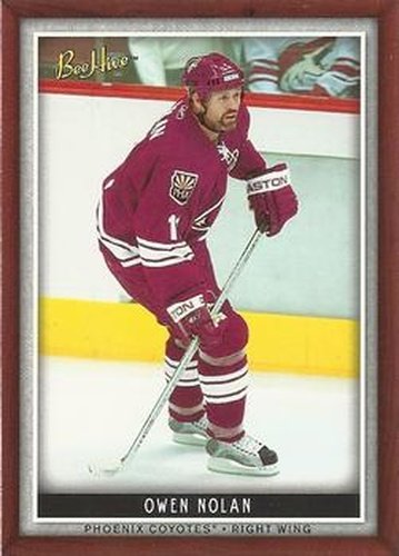 #26 Owen Nolan - Phoenix Coyotes - 2006-07 Upper Deck Beehive Hockey