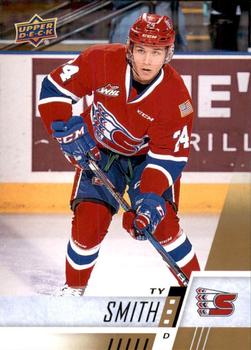 #26 Ty Smith - Spokane Chiefs - 2017-18 Upper Deck CHL Hockey