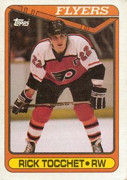 #26 Rick Tocchet - Philadelphia Flyers - 1990-91 Topps Hockey