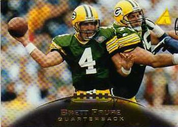 #26 Brett Favre - Green Bay Packers - 1995 Pinnacle Football