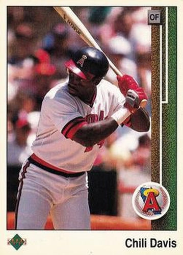 #126 Chili Davis - California Angels - 1989 Upper Deck Baseball