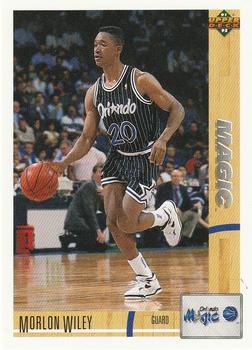 #26 Morlon Wiley - Orlando Magic - 1991-92 Upper Deck Basketball