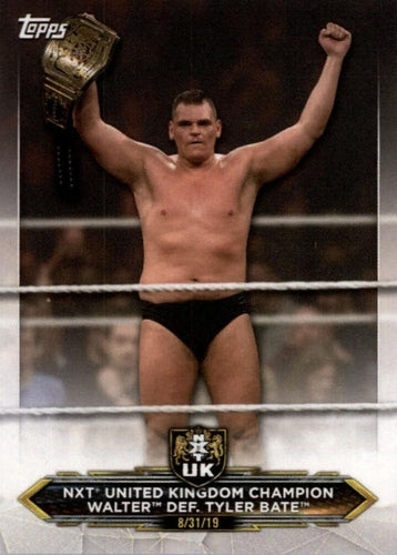 #26 WALTER / Tyler Bate - 2020 Topps WWE NXT Wrestling