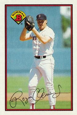 #26 Roger Clemens - Boston Red Sox - 1989 Bowman Baseball
