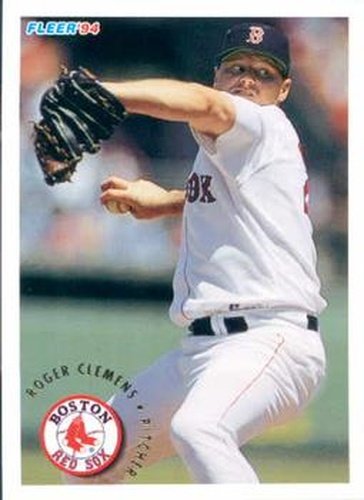 #26 Roger Clemens - Boston Red Sox - 1994 Fleer Baseball