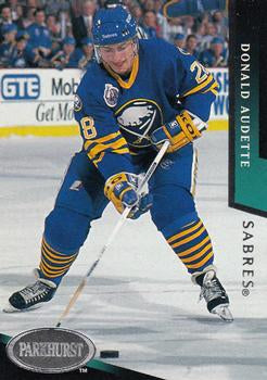 #26 Donald Audette - Buffalo Sabres - 1993-94 Parkhurst Hockey