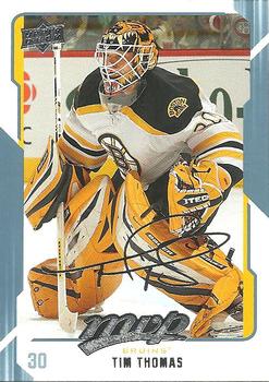 #26 Tim Thomas - Boston Bruins - 2008-09 Upper Deck MVP Hockey