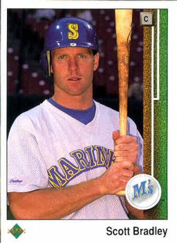 #226 Scott Bradley - Seattle Mariners - 1989 Upper Deck Baseball