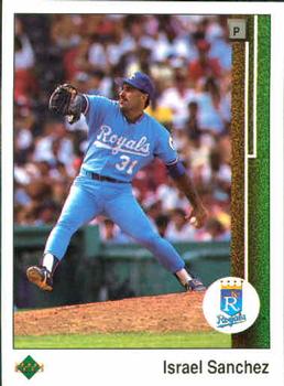 #326 Israel Sanchez - Kansas City Royals - 1989 Upper Deck Baseball