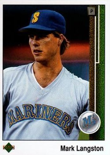 #526 Mark Langston - Seattle Mariners - 1989 Upper Deck Baseball