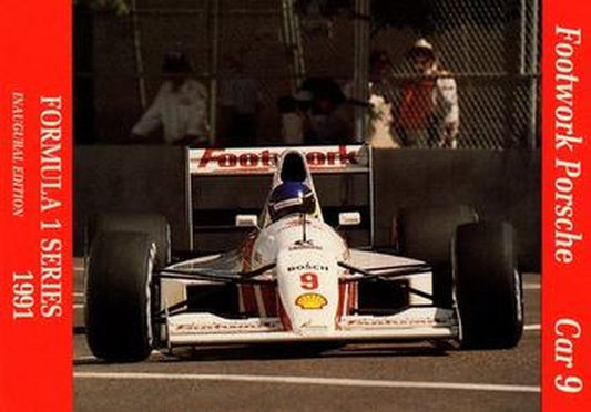 #26 Michele Alboreto - Footwoork - 1991 Carms Formula 1 Racing