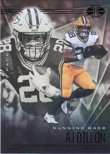 #26 AJ Dillon - Green Bay Packers - 2020 Panini Illusions Football