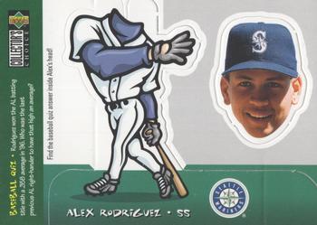#26 Alex Rodriguez - Seattle Mariners - 1998 Collector's Choice - Mini Bobbing Heads Baseball