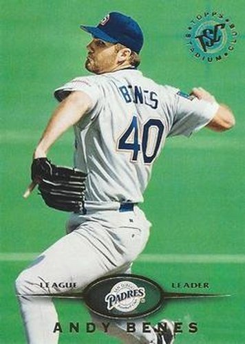 #26 Andy Benes - San Diego Padres - 1995 Stadium Club Baseball