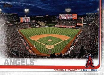 #26 Angel Stadium - Los Angeles Angels - 2019 Topps Baseball