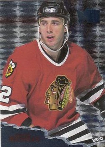 #26 Bernie Nicholls - Chicago Blackhawks - 1995-96 Metal Hockey