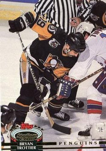 #26 Bryan Trottier - Pittsburgh Penguins - 1992-93 Stadium Club Hockey