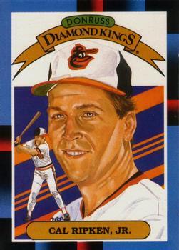#26 Cal Ripken Jr. - Baltimore Orioles - 1988 Leaf Baseball
