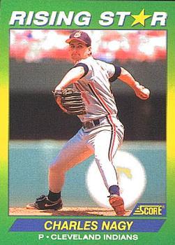 #26 Charles Nagy - Cleveland Indians - 1992 Score 100 Rising Stars Baseball