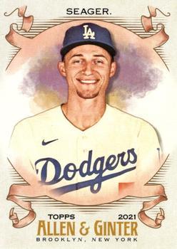#26 Corey Seager - Los Angeles Dodgers - 2021 Topps Allen & Ginter Baseball