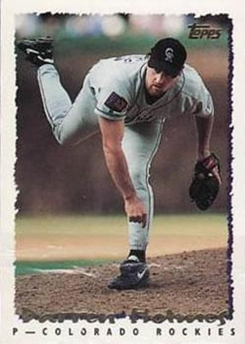 #26 Darren Holmes - Colorado Rockies - 1995 Topps Baseball