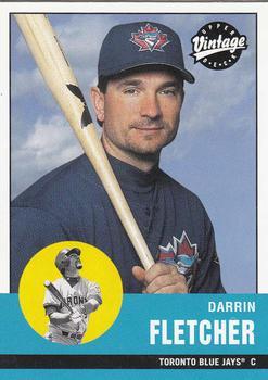 #26 Darrin Fletcher - Toronto Blue Jays - 2001 Upper Deck Vintage Baseball