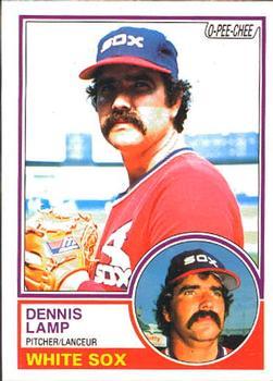 #26 Dennis Lamp - Chicago White Sox - 1983 O-Pee-Chee Baseball