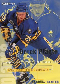 #26 Derek Plante - Buffalo Sabres - 1994-95 Fleer Hockey
