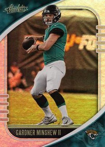 #26 Gardner Minshew II - Jacksonville Jaguars - 2020 Panini Absolute Football