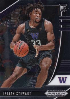 #26 Isaiah Stewart - Washington Huskies - 2020 Panini Prizm Draft Picks Collegiate Basketball