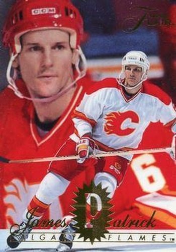 #26 James Patrick - Calgary Flames - 1994-95 Flair Hockey
