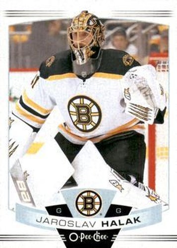 #26 Jaroslav Halak - Boston Bruins - 2019-20 O-Pee-Chee Hockey