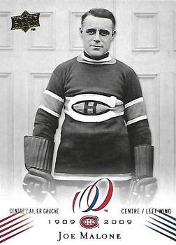 #26 Joe Malone - Montreal Canadiens - 2008-09 Upper Deck Montreal Canadiens Centennial Hockey
