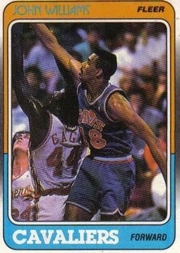 #26 John Williams - Cleveland Cavaliers - 1988-89 Fleer Basketball