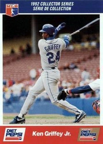 #26 Ken Griffey Jr. - Seattle Mariners - 1992 Diet Pepsi Baseball