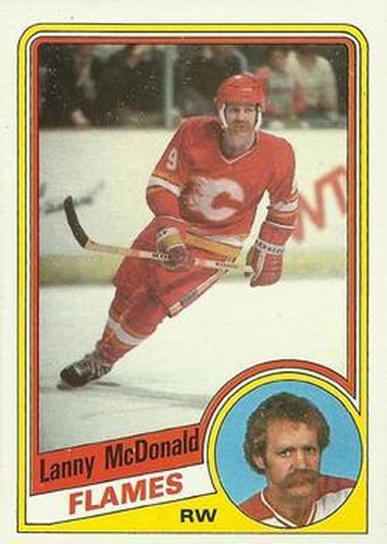 #26 Lanny McDonald - Calgary Flames - 1984-85 Topps Hockey