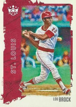 #26 Lou Brock - St. Louis Cardinals - 2021 Panini Diamond Kings Baseball