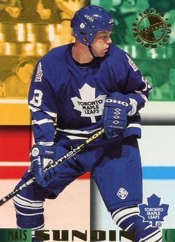 #26 Mats Sundin - Toronto Maple Leafs - 1995-96 Stadium Club Members Only 50 Hockey
